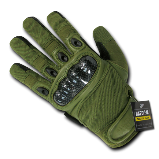 Carbon Fiber Hard Knuckle Glove