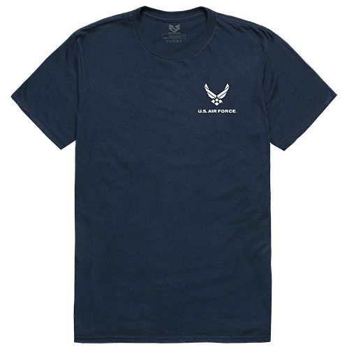 Classic Military Ts, Aforce Wing, Nvy Xl