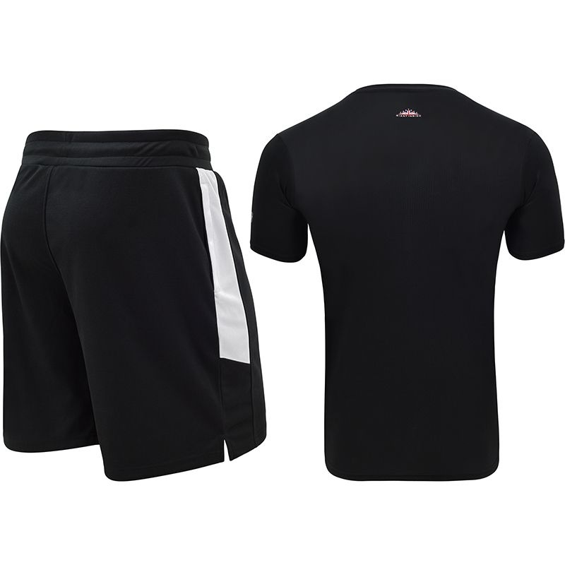 Rdx T15 Nero Black Large T-Shirt & Shorts Set