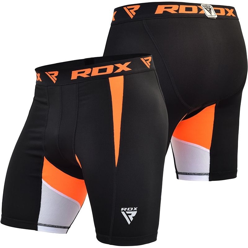 Rdx X3 Extra Small Orange Neoprene Thermal Spats Shorts