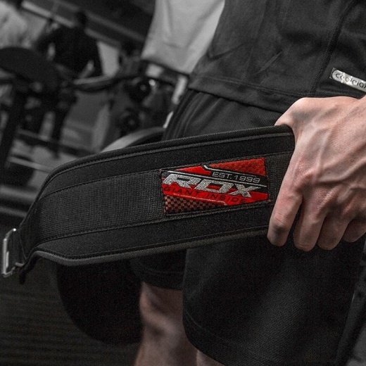 Rdx 4R Extra Large Black Neoprene Weightlifting Belt