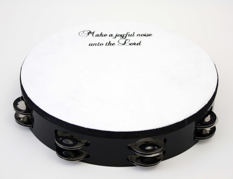 'Make A Joyful Noise' Tambourine 'Make A Joyful Noise' Tambourine 10