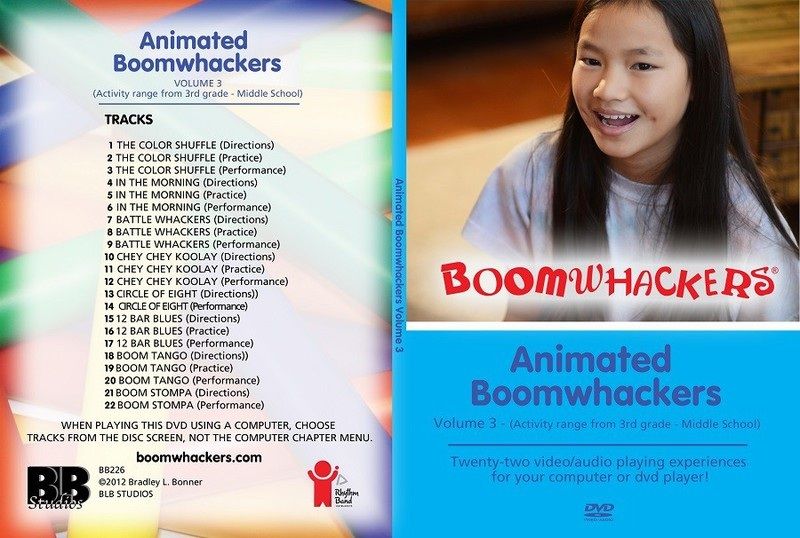 Animated Boomwhackers, Volume 3 Dvd