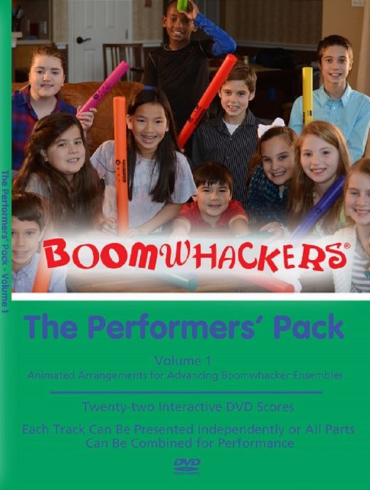 The Performers' Pack, Volume 1 DVD - Animated Arrangements for Boomwhackers Ensembles