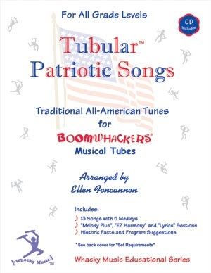 Tubular Patriotic Songs with CD - Boomwhackers Musical Tubes