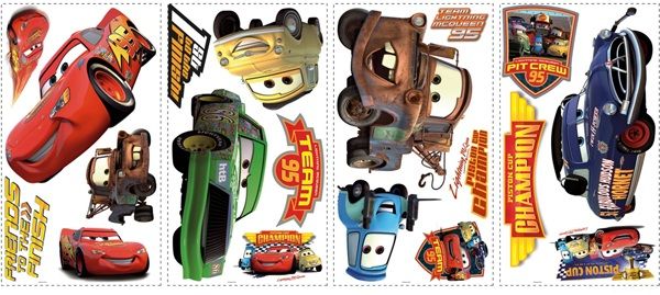 Disney Cars Piston Cup Champions Wall Decals