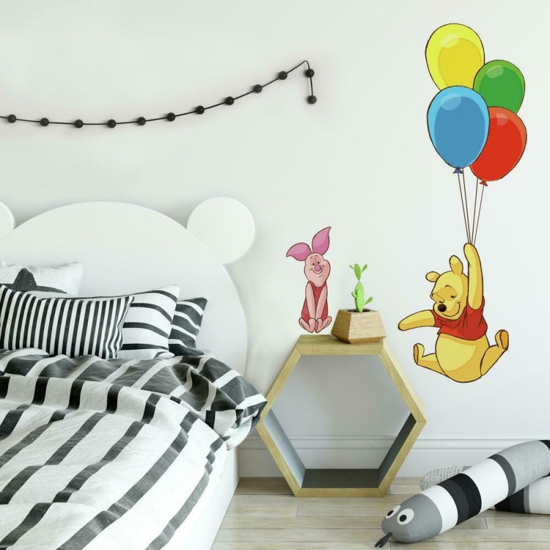 Pooh And Piglet Peel And Stick Giant Wall Decals