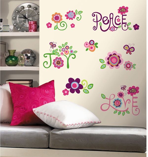 Love, Joy, Peace Wall Decals