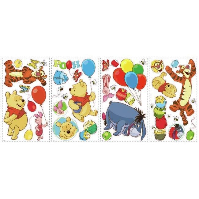 Pooh And Piglet Peel And Stick Giant Wall Decals