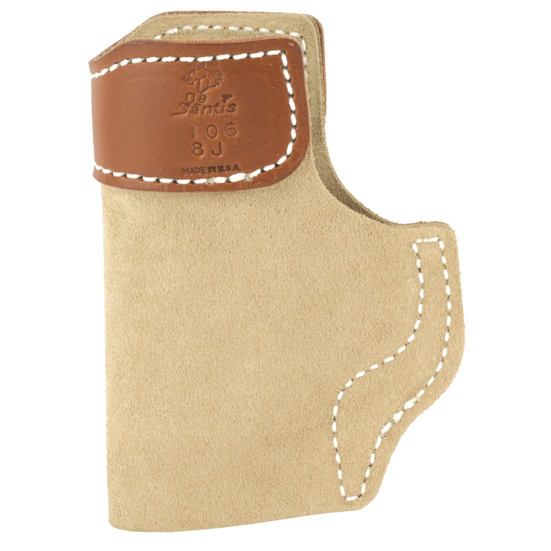 Desantis Gunhide, Sof-Tuck Inside The Pant Holster, Fits Sig P365, Right Hand, Tan Leather
