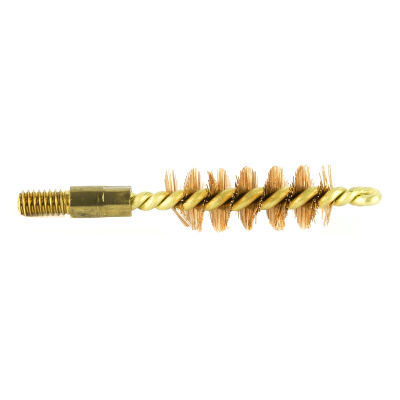 Pro-Shot Products, Bronze Pistol Brush, #8-36 Thread, For 38/357 Caliber, Clam Pack