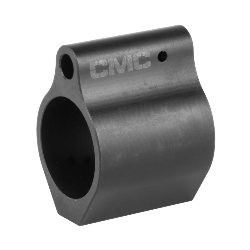 Cmc Triggers, .750 Internal Bore, Low Profile Gas Block, Black