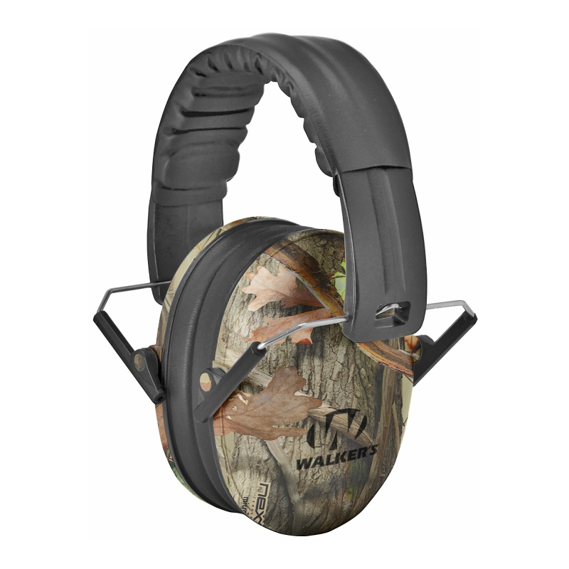 Walker's, Passive Compact Ear Muffs, Camo, Will Not Fit Adults - Ideal For Smaller Heads