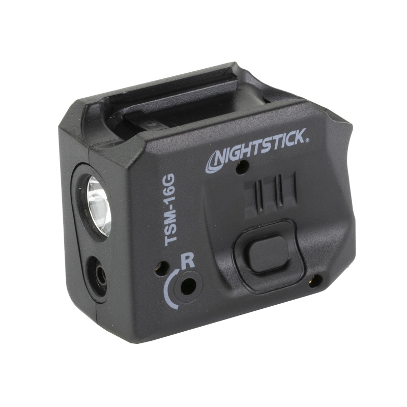 Nightstick, Tsm-16G, Rechargeable Pistol Mounted Light, Fits Springfield Hellcat, Matte Finish, Black, 150 Lumens/2,700 Candela, Rechargeable