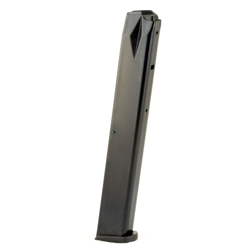 Promag, Magazine, 9Mm, 32 Rounds, Fits Ruger P85/89, Steel, Blued Finish