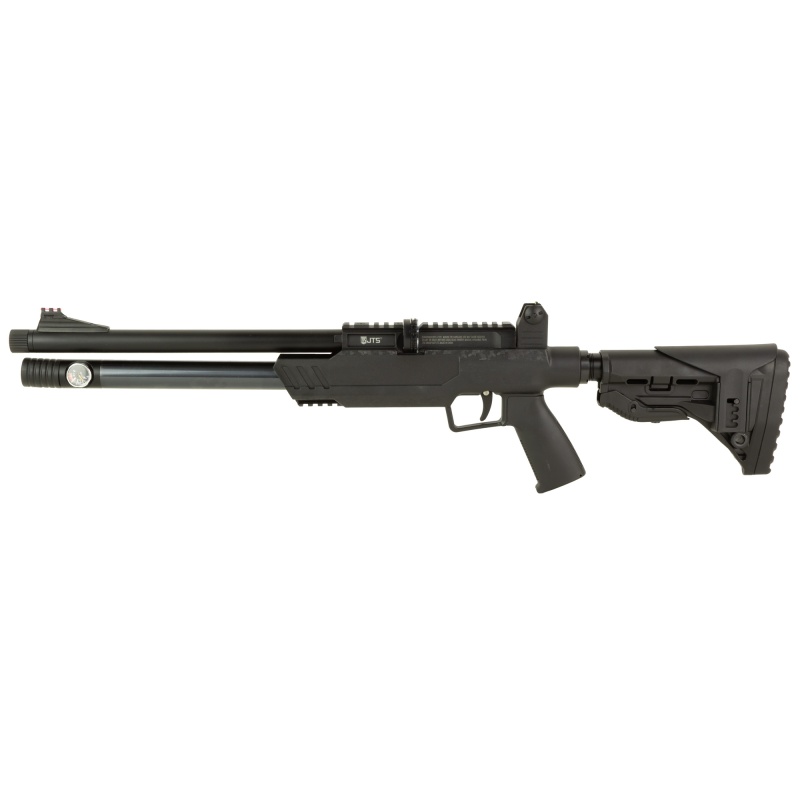Jts Group, Airstryke, Air Rifle, 22 Caliber, 820, 19" Barrel, Black, Pre-Charged Pneumatic, 2 Magazines, 10 Rounds, Synthetic, Carbine