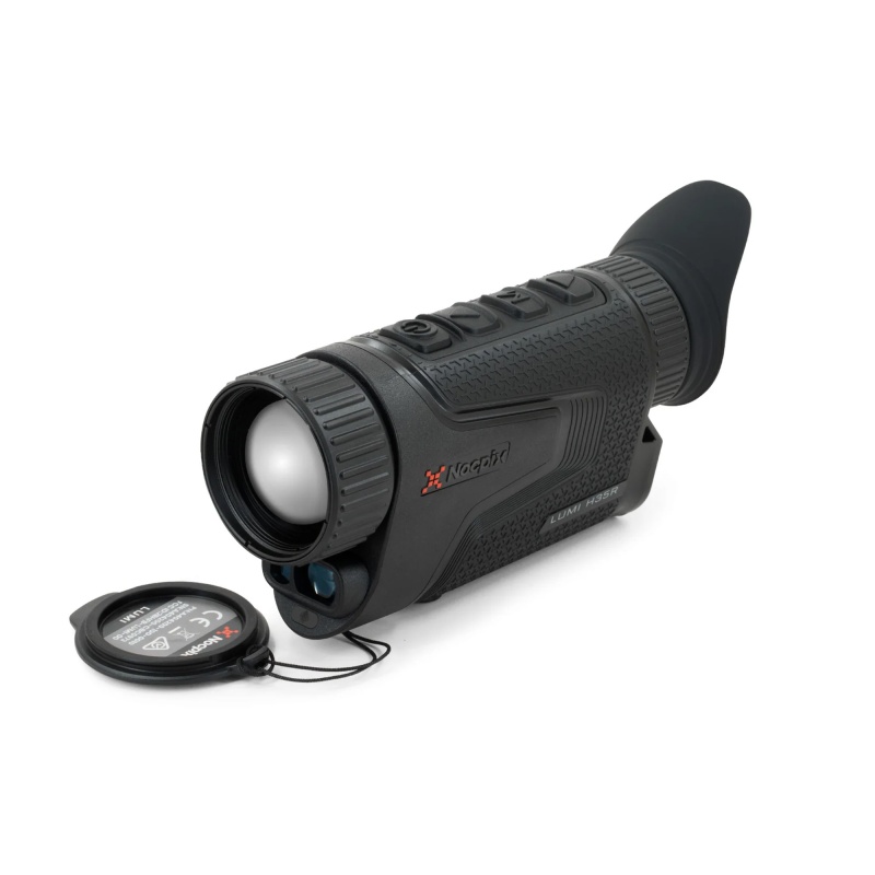 Nocpix, Lumi, Therman Imaging Binocular, 2.5X Magnification, 35Mm Objective, 640X512 Thermal Sensor, 800 Meter Laser Range Finder, Black