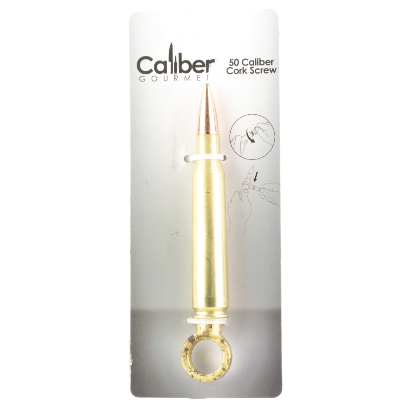 Caliber Gourmet, 50 Caliber Corkscrew, Gold
