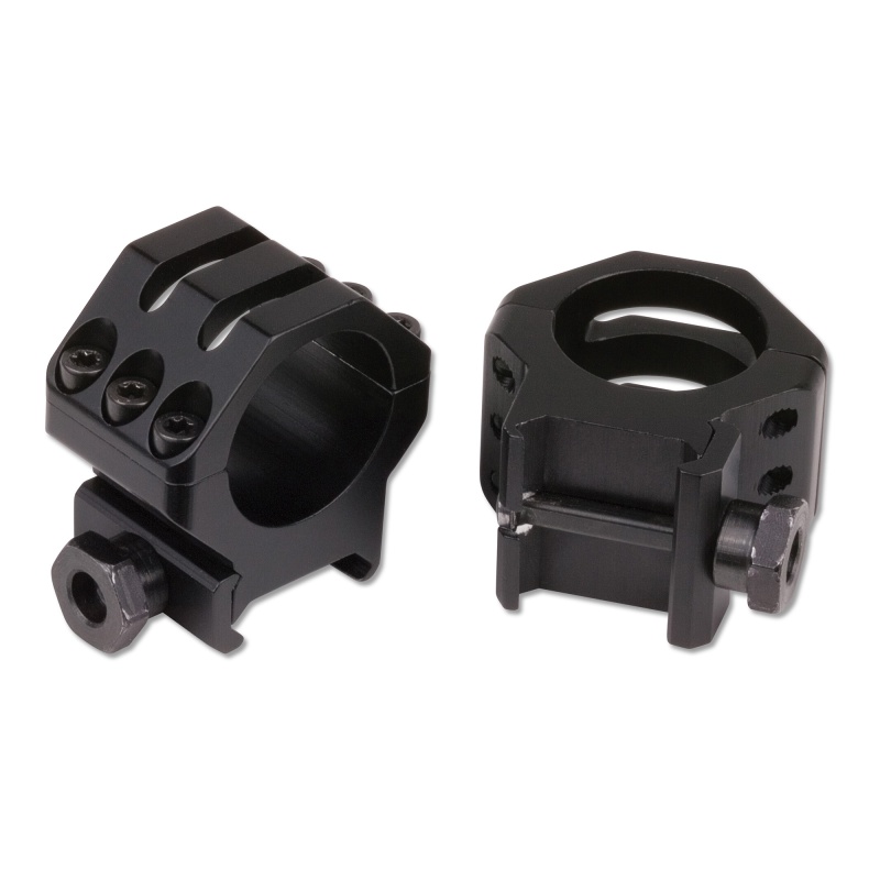 Weaver, Tactical Ring, Fits Picatinny, 30Mm, High, 6-Hole, Black