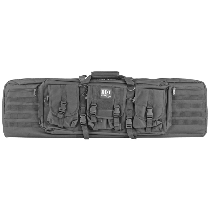 Bulldog Cases, Tactical, Double Rifle Case, Black, Nylon, 43"