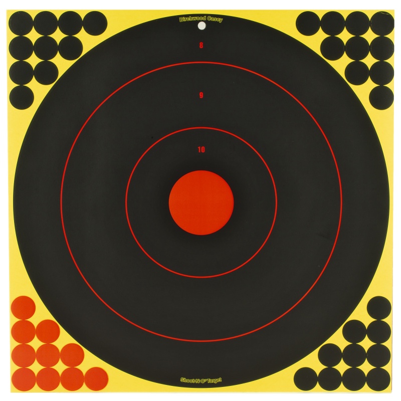 Birchwood Casey Shoot-N-C Bullseye Target, 17.25", 5 Targets