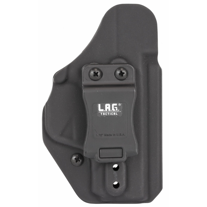 L.A.G. Tactical, Inc., Liberator Mk Ii, Holster, Ambidextrous, Fits S&W M&P Shield 9/40 3.1" Barrel, Kydex, Black Finish