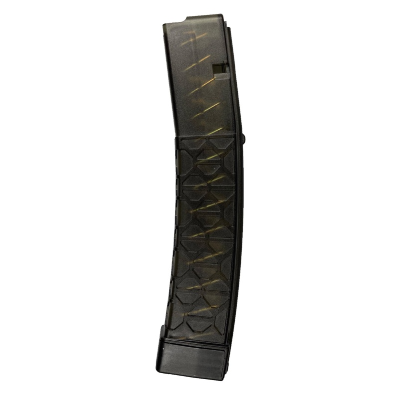 Grand Power, Magazine, 9Mm, 30 Rounds, Fits Stribog Sp9a1 Gen 2 And Sp9a3, Curved, Matte Finish, Black