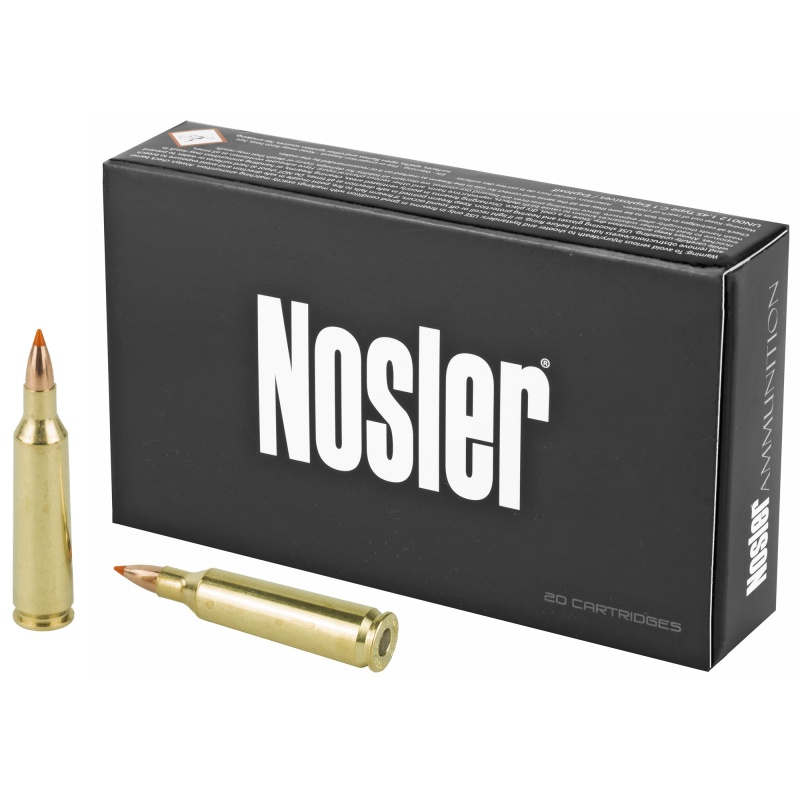 Nosler, Ballistic Tip Hunting, 22-250 Remington, 55Gr, Ballistic Tip, 20 Round Box