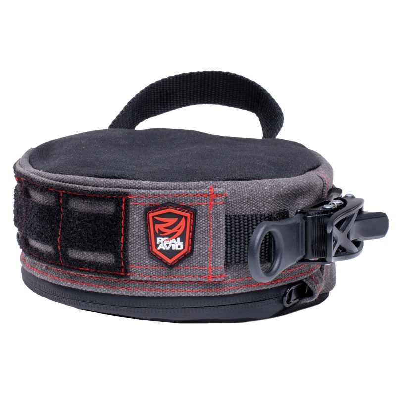 Real Avid, Ratchet Rest, Shooting Bag, Black And Gray, Rear Bag, Small, Adjustable