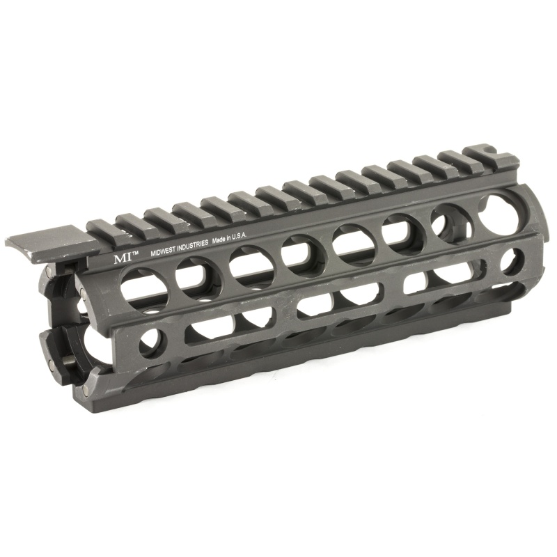 Midwest Industries, Mi Ar-15/M16 M-Series Two Piece Drop-In Handguard, M-Lok Compatible, Carbine Length, Fits Ar-15 Rifles, Black
