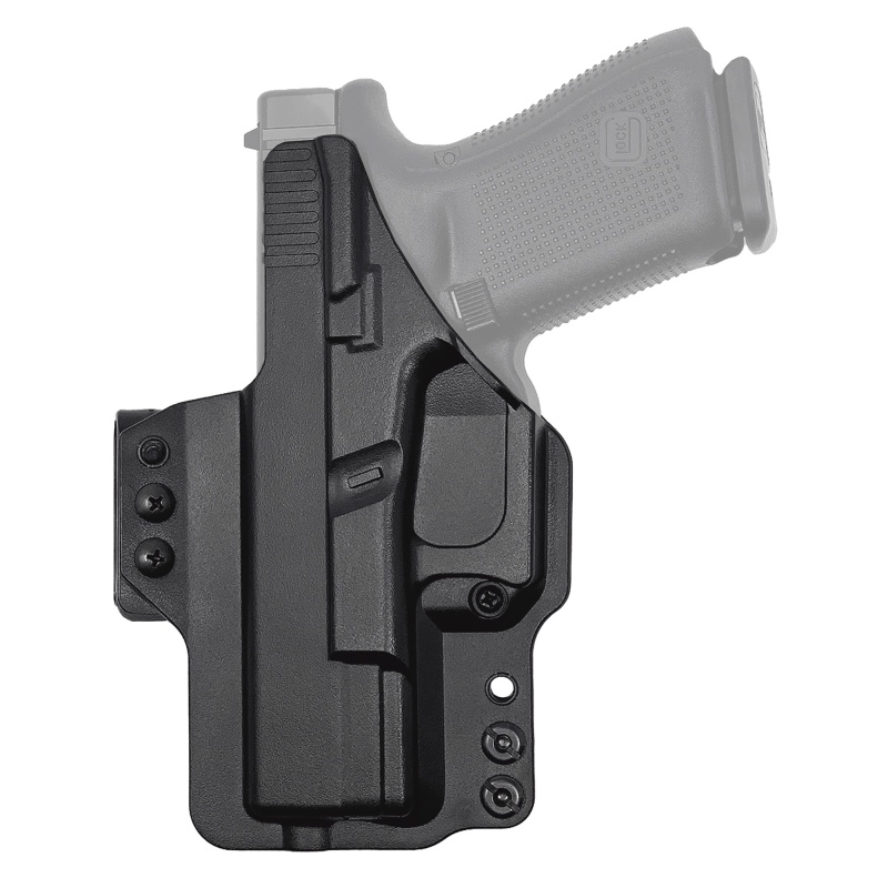 Bravo Concealment, Torsion, Iwb Concealment Holster, Waistband Clips, Fits Glock 19/19X/23/32/45, Right Hand, Black, Polymer, Does Not Fit Glock Gen 5 40Sw