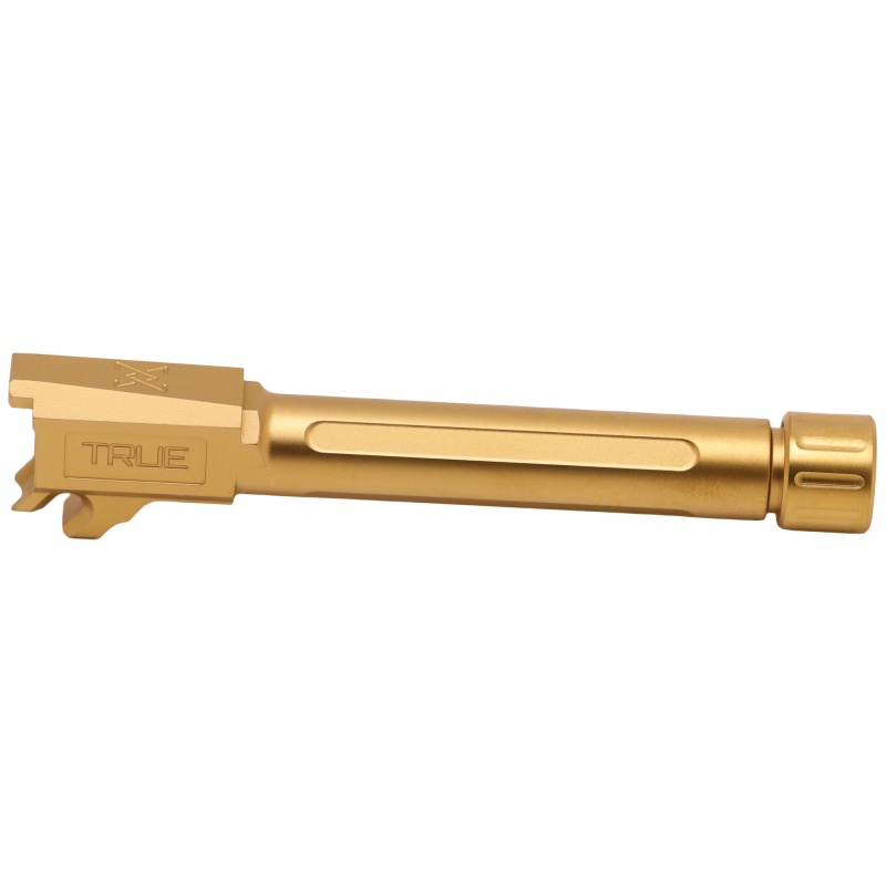 True Precision 9mm Gold Threaded Barrel for Sig P365XL