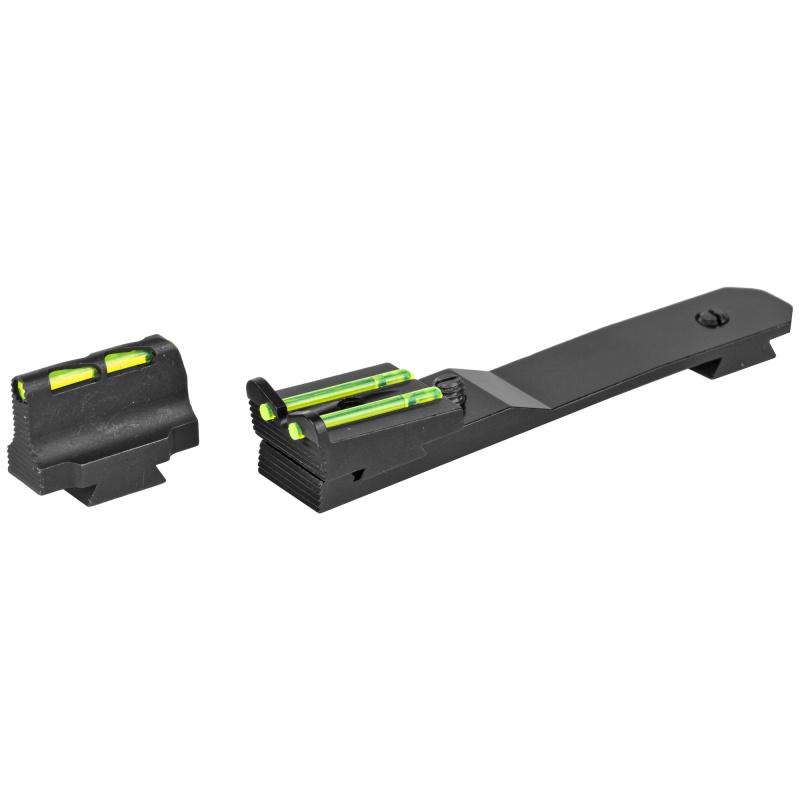 Hi-Viz, Litewave Front And Rear Sight Combo For Henry .357 Mag And 30/30 Win. Rifles. Fits H006m/H006md3/H006mml/H006mr/H006ms/H006msd/H009b/H009bwl/H010b/H010bwl/H012/H012mr41/H012r Models. All Sights Are Fully Adjustable For Windage And Elevation. Front Litewave Sight Includes Green, Red And White Replaceable Litepipes. Rear Sight Features Two Green, Non-Replaceable Litepipes