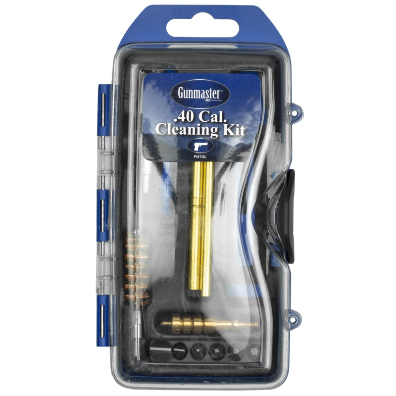 Dac, Gunmaster Pistol Cleaning Kit, 14 Pieces, 40/10Mm, Includes 6 Piece Driver Set