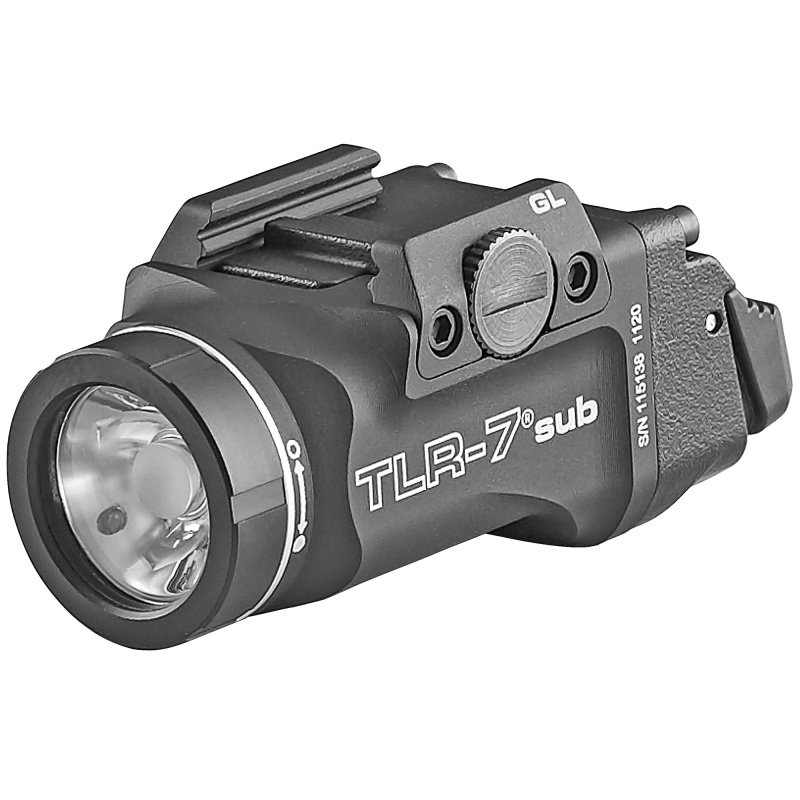 Streamlight, Tlr-7X Sub Weaponlight, 550 Lumens, Black, Fits Glock 43X/48