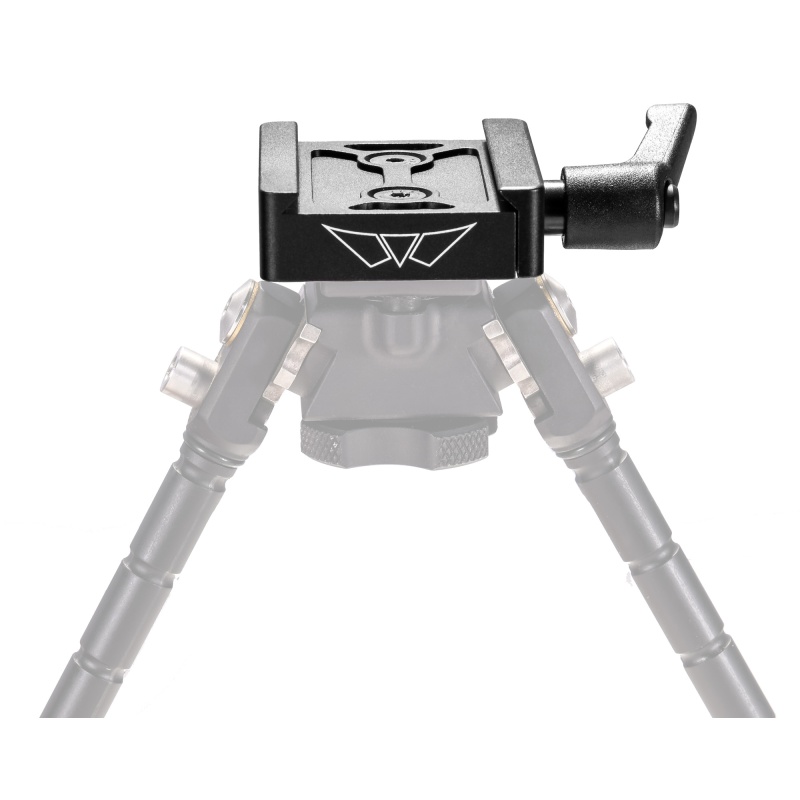 Warne, Skyline Lite, Bipod Mount, Arca Swiss Head, Anodized Finish, Black