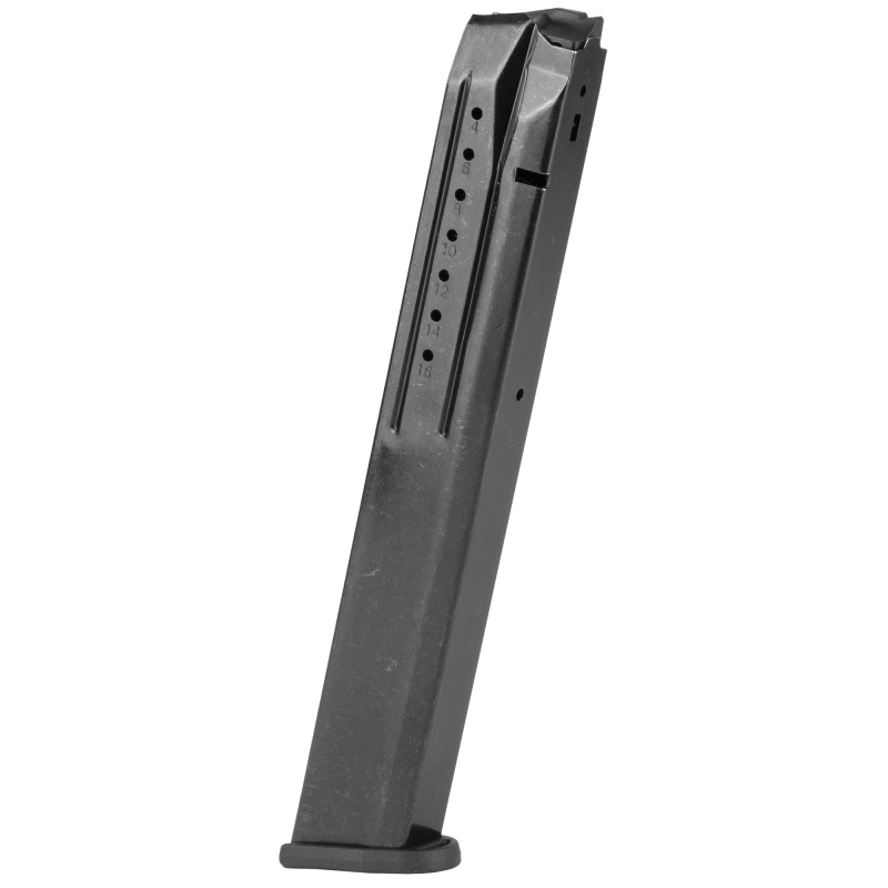Promag, Magazine, 9Mm, 32 Rounds, Fits Ruger Security-9, Steel, Blued Finish