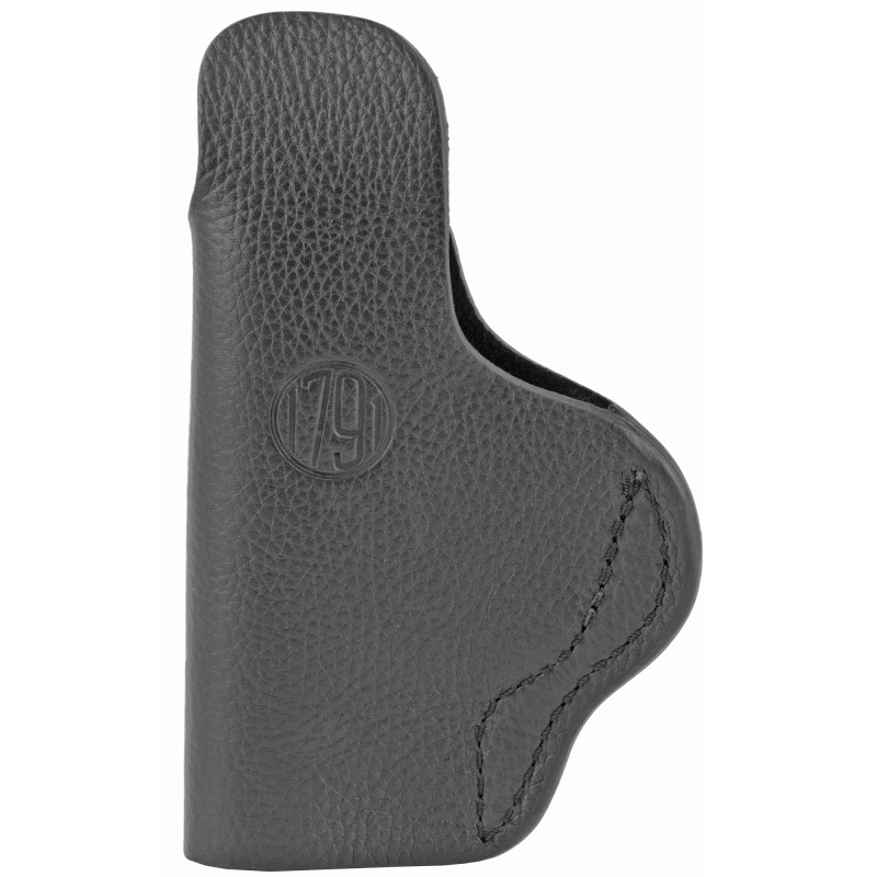 1791 Gunleather, Smooth Concealment Holster, Iwb, Night Sky Black Leather, Fits Glock 17/19/22/23/25/26/27/29/30/31/32/33, S&W Mp40/Mp9/Shield, Right Hand, Size 4