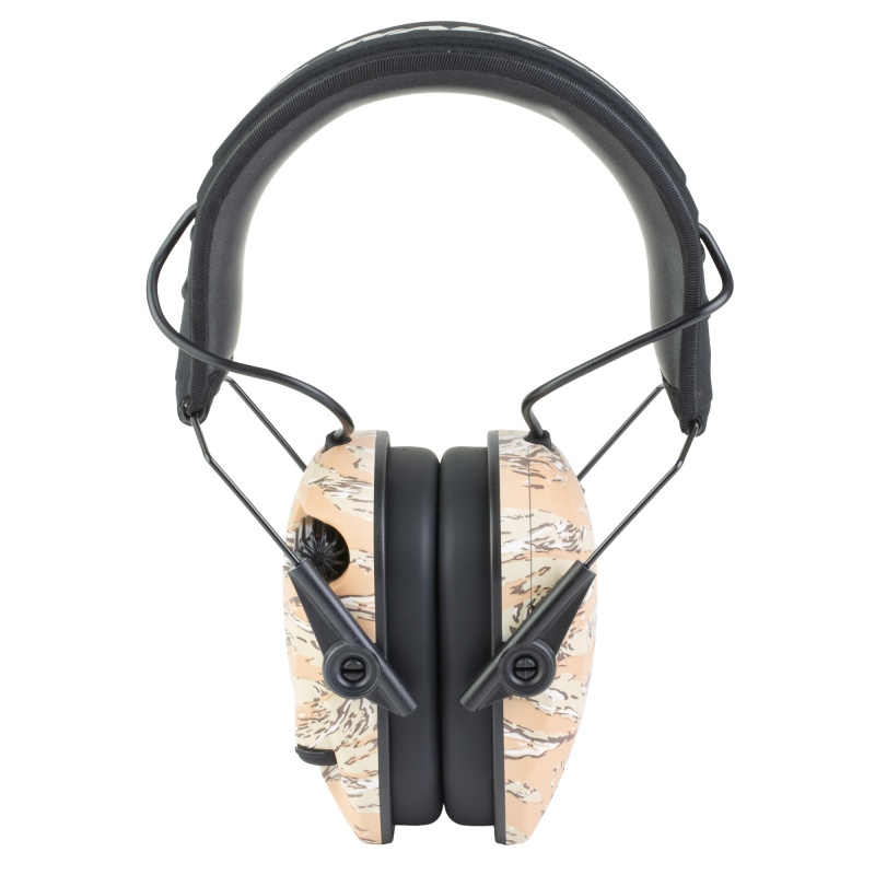 Razor Slim Electronic Earmuff, Desert Tiger Stripe