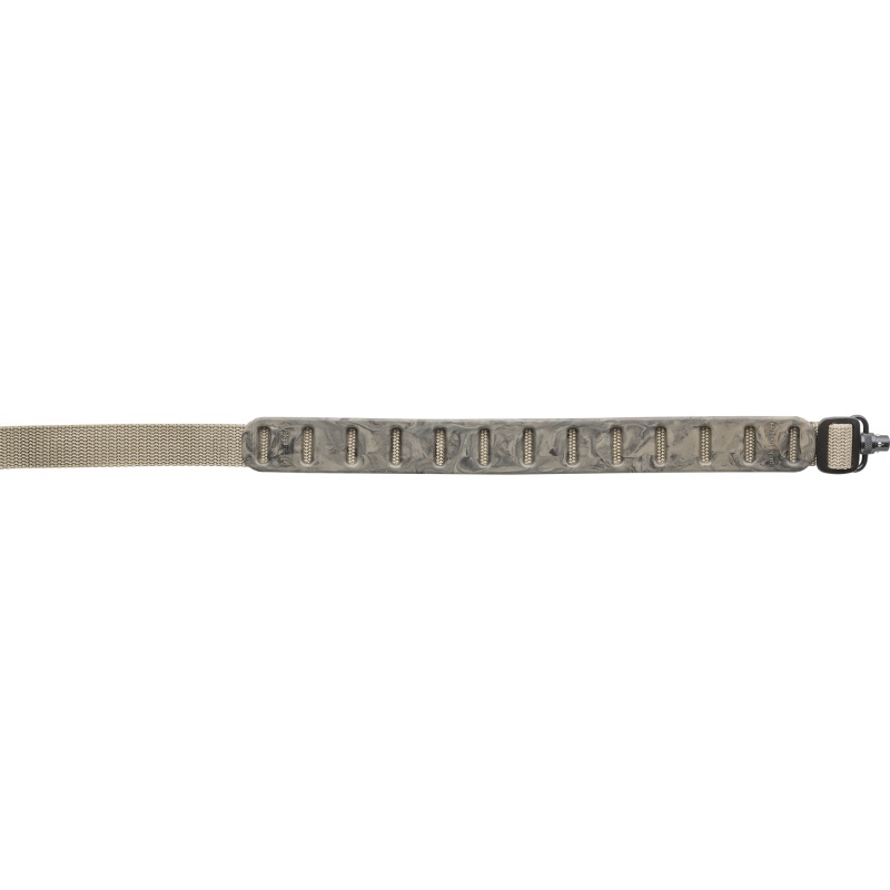 Quake, Claw Slimline, 2 Point Rifle Sling, Sand Camo, Includes Qd Flush Cup Swivels
