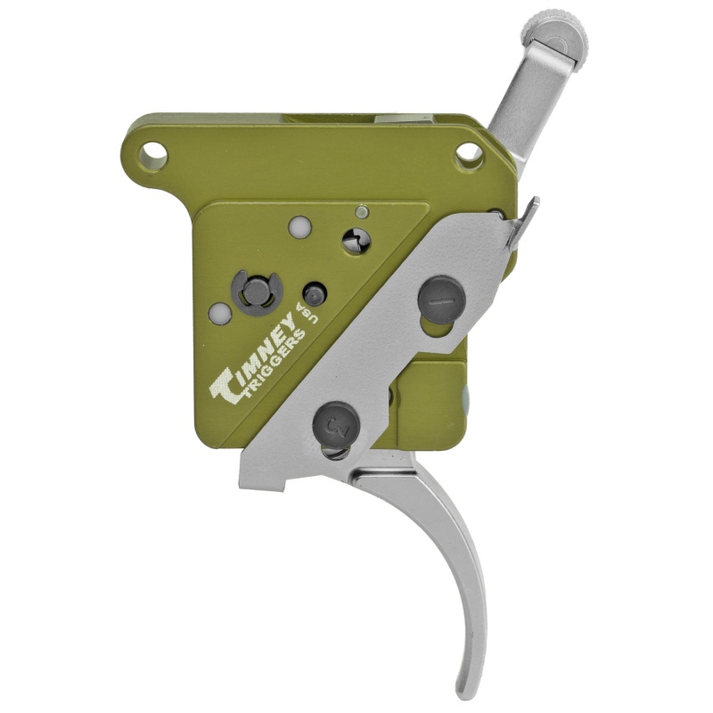 Timney Triggers, Trigger, 1.5-4Lbs Pull Weight, Fits Remington 700 With Safety, Adjustable, Thin Profile, Nickel Finish