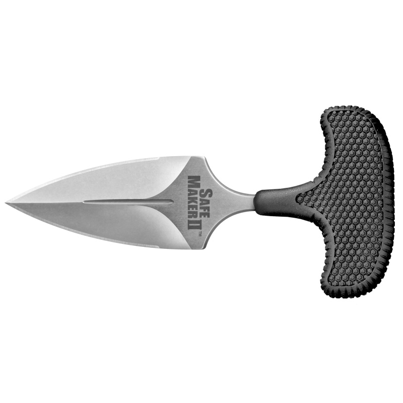 Cold Steel, Safe Maker Ii, Fixed Blade Knife, Aus8a Steel, Plain Edge, 3.25" Blade, Includes Secure-Ex Sheath
