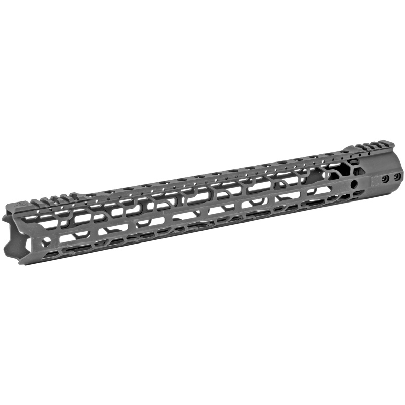 Odin Works, O2 Lite Forend, 17.5", Black, M-Lok, Fits Ar-10