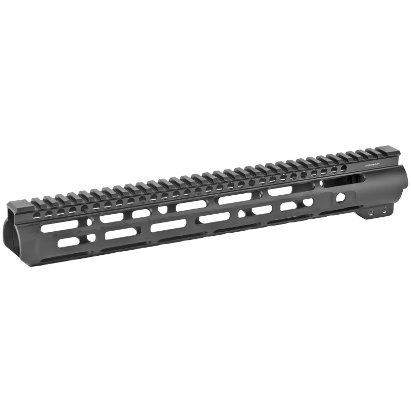 Midwest Industries, Slim Line Handguard, 14" Length, M-Lok. Aluminum, Fits Ar-15 Rifles, Includes 5-Slot Polymer Rail, Black Anodized Finish