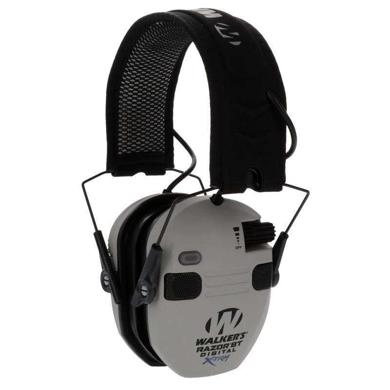 Walker's, Razor X-Trm Digital Muffs, Electronic Earmuff, Gray