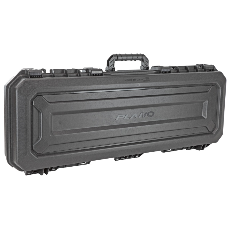 Plano, All Weather, 42" Rifle Case, Thick-Wall Reinforced Polypropylene Construction, Black, 44.4"X16.8"X6.4", 13.1 Lbs