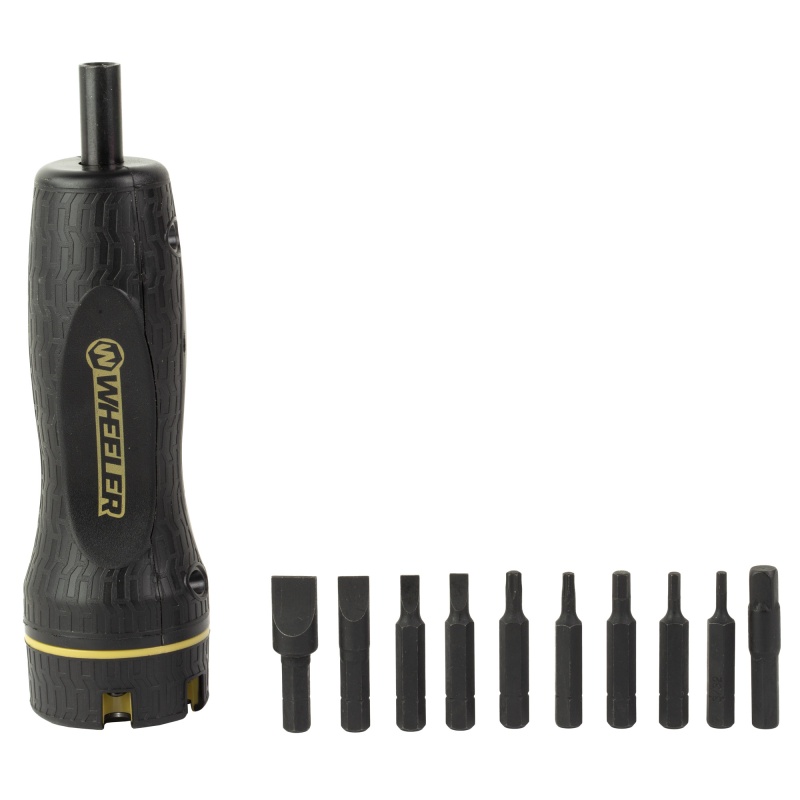 Digital FAT Wrench, Black and Gold, with Case and 10 Bits