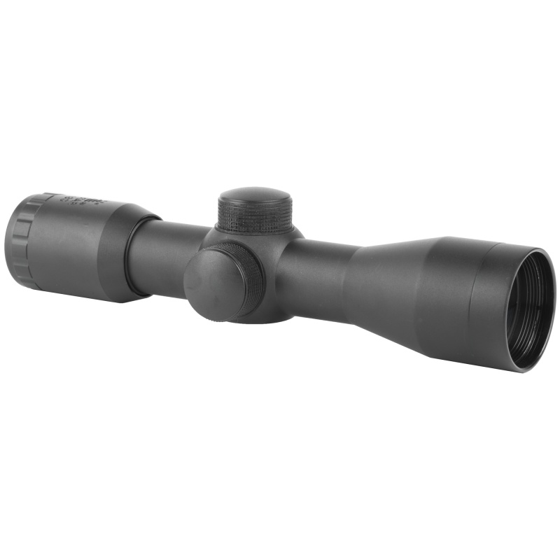 Ncstar, 4X30 Compact Scope, Rifle Scope, 4X Magnification, 30Mm Objective Lens, P4 Sniper Reticle, Black, Includes Lens Covers, Weighs 9.2Oz