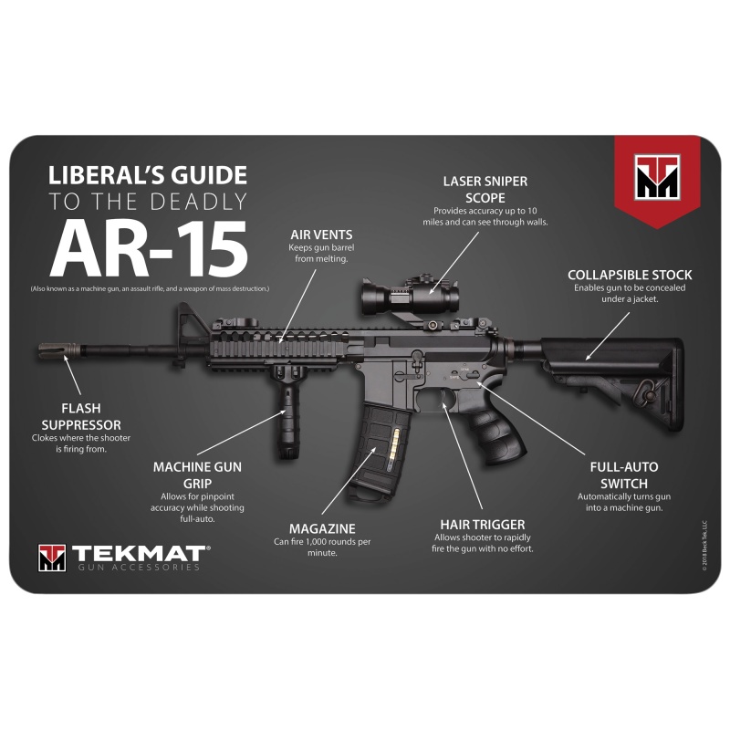 Tekmat, Liberal's Guide To The Ar-15, Cleaning Mat