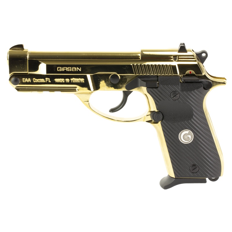 Girsan, Mc14t Solution, Semi-Automatic, Double Action/Single Action, 380 Acp, 4.5" Tip Up Barrel, Gold Finish, 13 Rounds, 1 Magazine